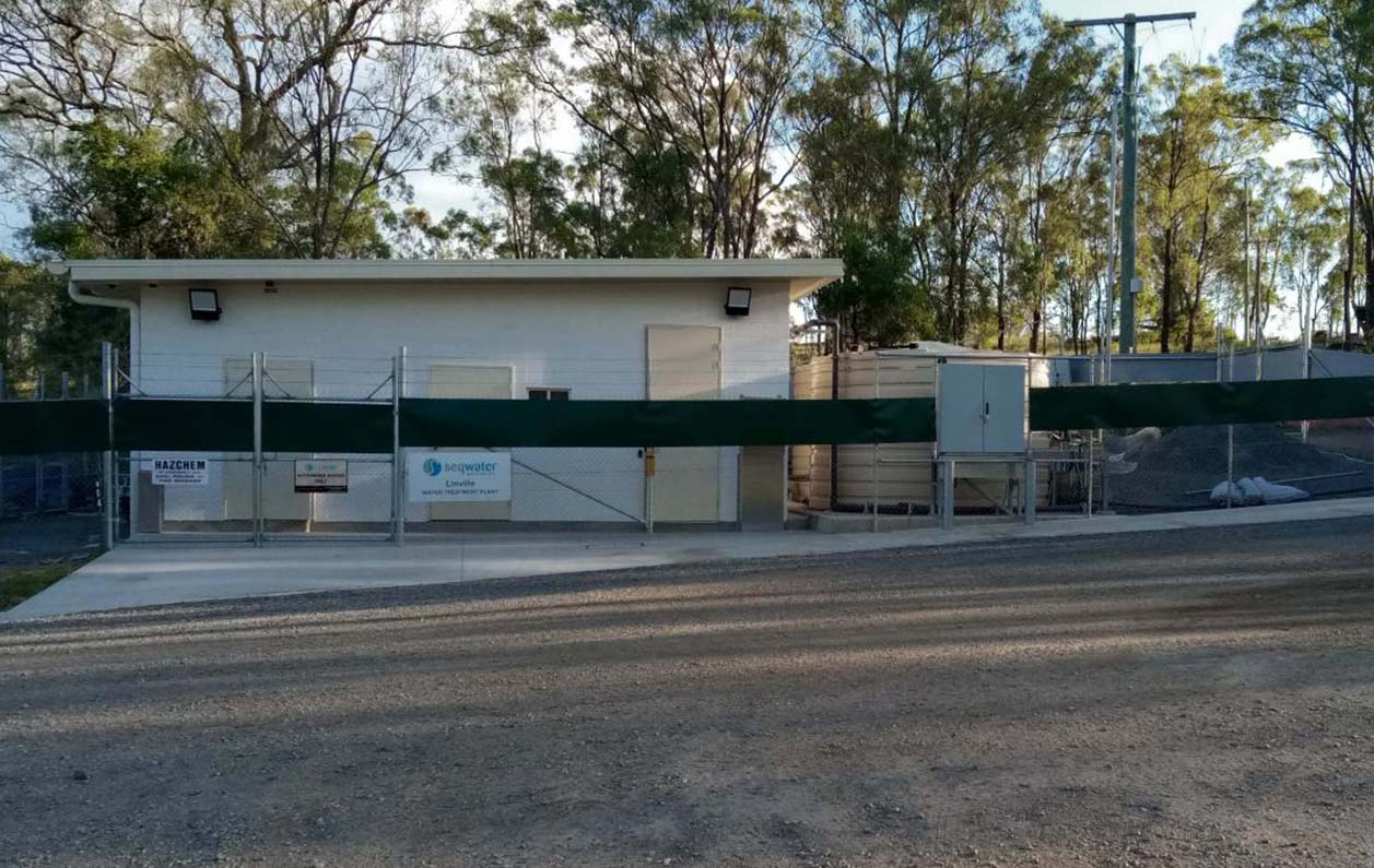 Brand new Linville Water Treatment Plant